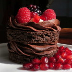 Triple Dark Chocolate Berry Seduction (LC, GF, SD) | http://lowcarbmaven.com