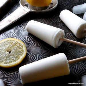 Lemon Buttermilk Popsicles: a delicately flavored, perfect for Summer treat and only 1 net carb and 60 calories each! | Low Carb, Gluten-free, Keto | lowcarbmaven.com