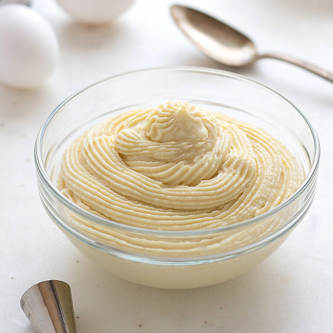 Low carb pastry cream is the ultimate homemade, scratch pudding. This one is low carb, sugar-free and great for keto diets.