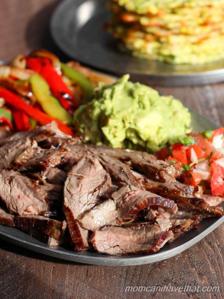 This traditional recipe for steak fajitas is easy and always the best. | low carb, keto, paleo