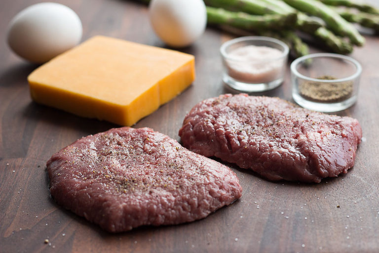 Steak and eggs makes a great fast & easy low carb breakfast!