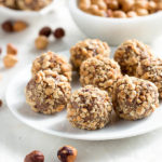 These keto hazelnut truffles made from sugar free chocolate are an easy low carb chocolate desserts.