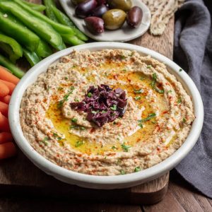 Roasted Eggplant Dip - Baba Ganoush