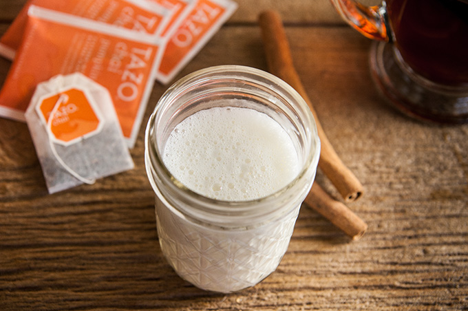 a jar of shaken cream on wood
