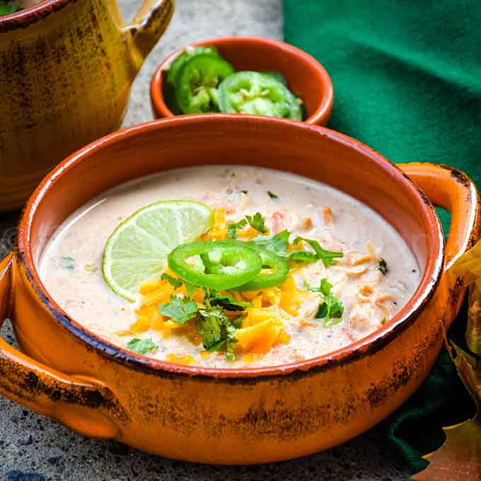 Keto Chicken Taco Soup