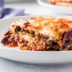 Vegetarian Keto Lasagna with Mushroom Ragu