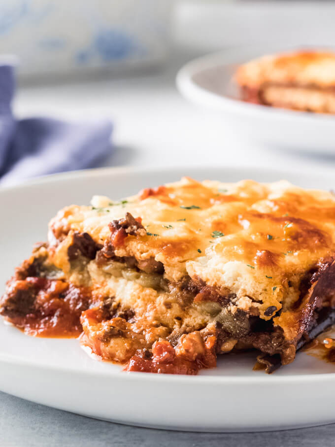 Vegetarian Keto Lasagna with Mushroom Ragu